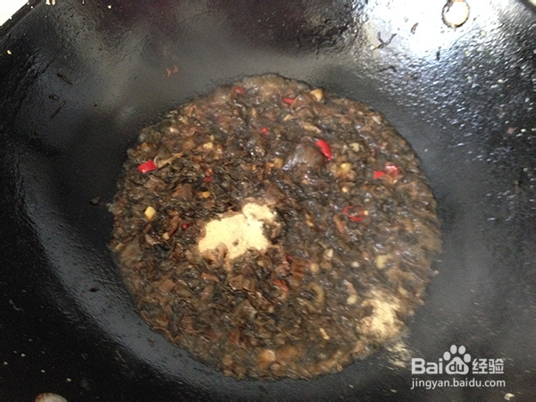 五味干炒臭豆腐的做法