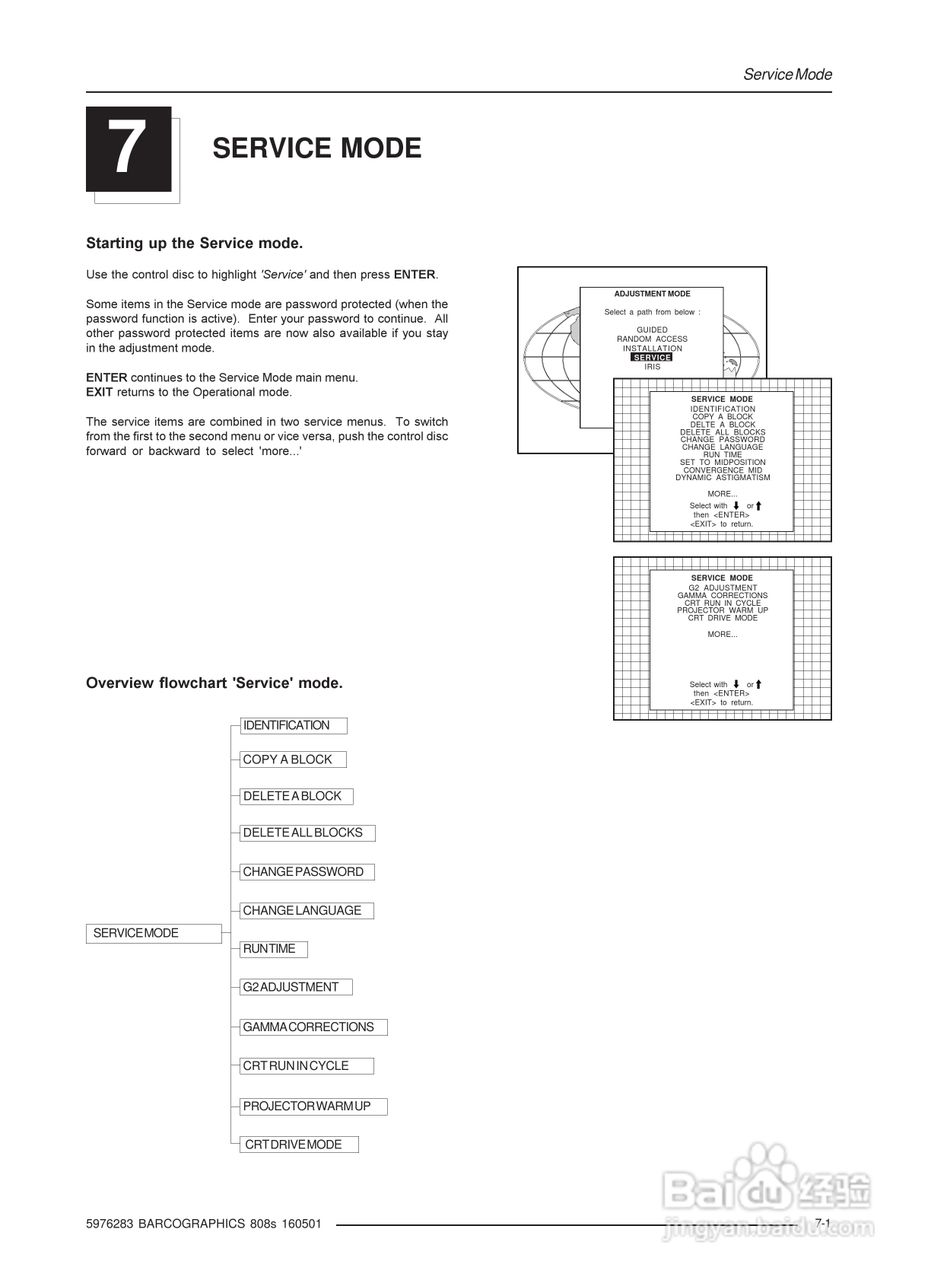 Barco巴可 GRAPHICS 808s投影机说明书:[5]