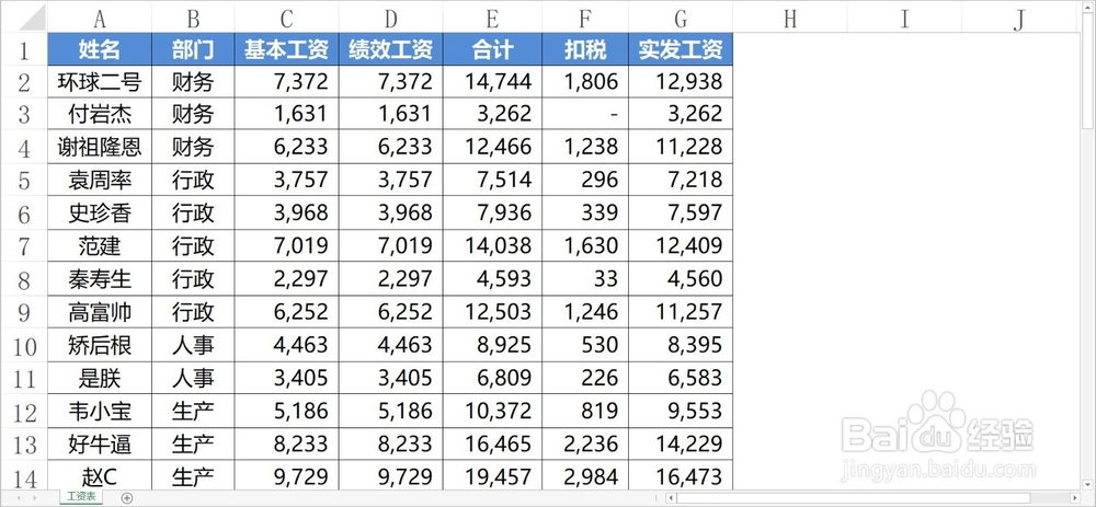 <b>Excel表格中如何隔行批量插入多个空白行</b>