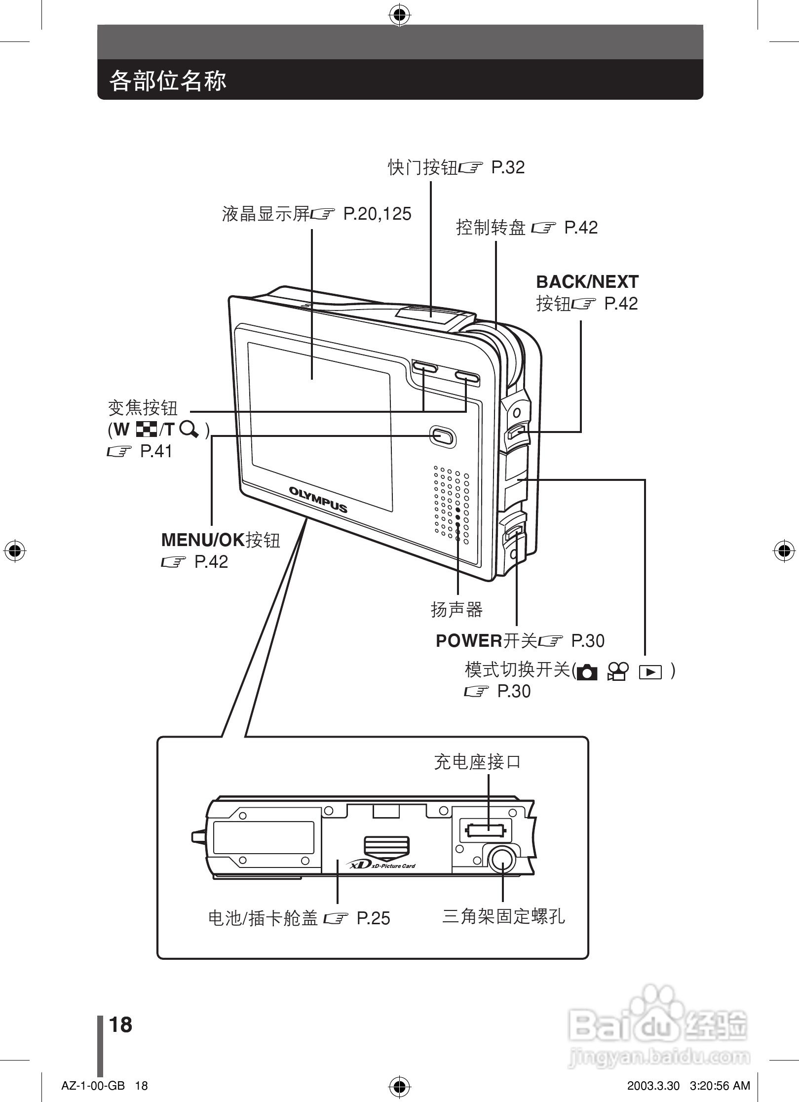 奥林巴斯 AZ-1数码相机说明书:[2]