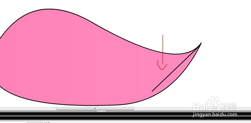 flash绘制粉红色花瓣的教程
