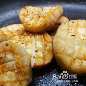 香煎杏鲍菇的做法