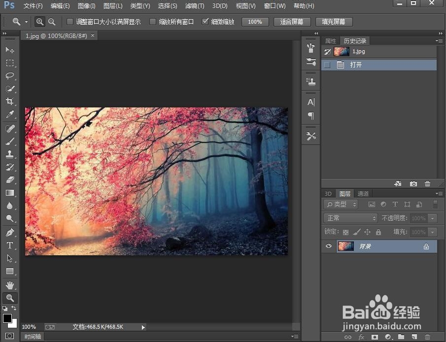 怎样给图片添加海绵效果
