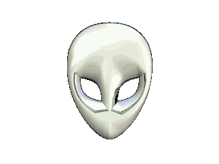 ulead cool 3d中给外星人添加纹理和变形样式