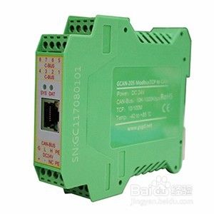 Modbus TCP转CAN转换器应用实例