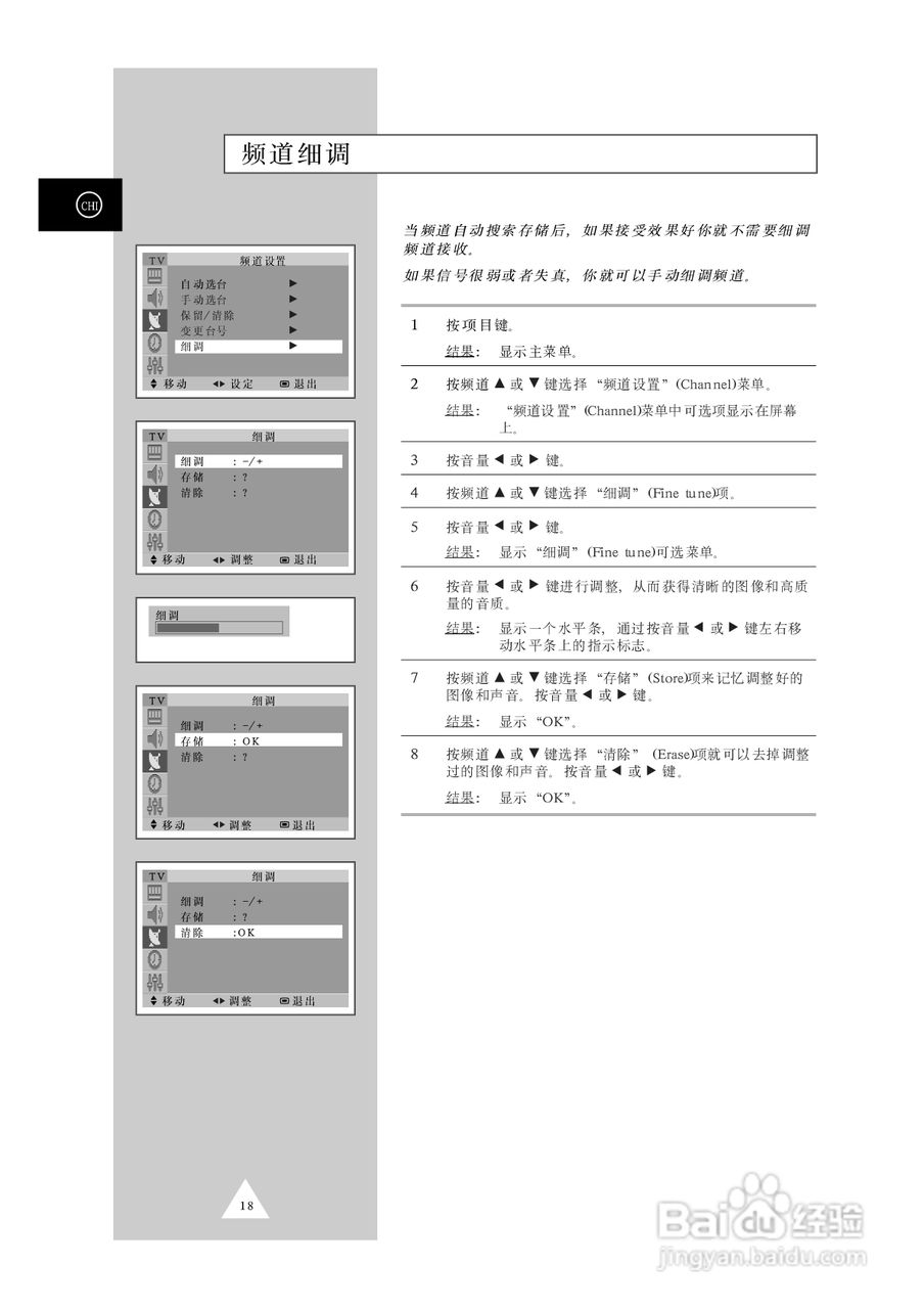三星CS34A10彩色电视机使用说明书:[2]