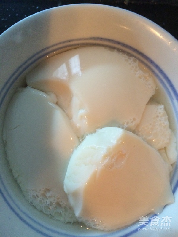 香菇酱内酯豆腐脑