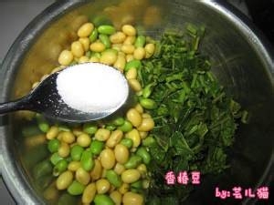 香椿豆的做法