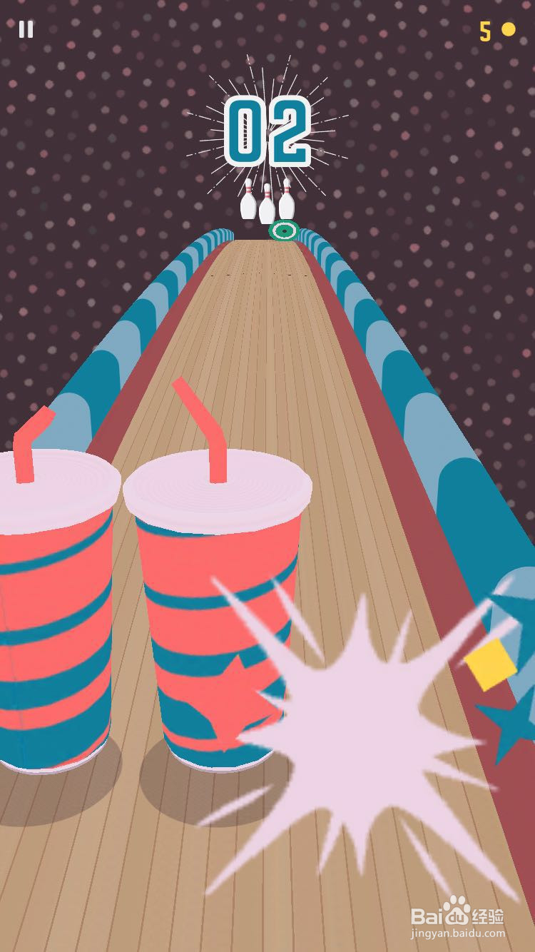 手机游戏国王保龄球怎么玩