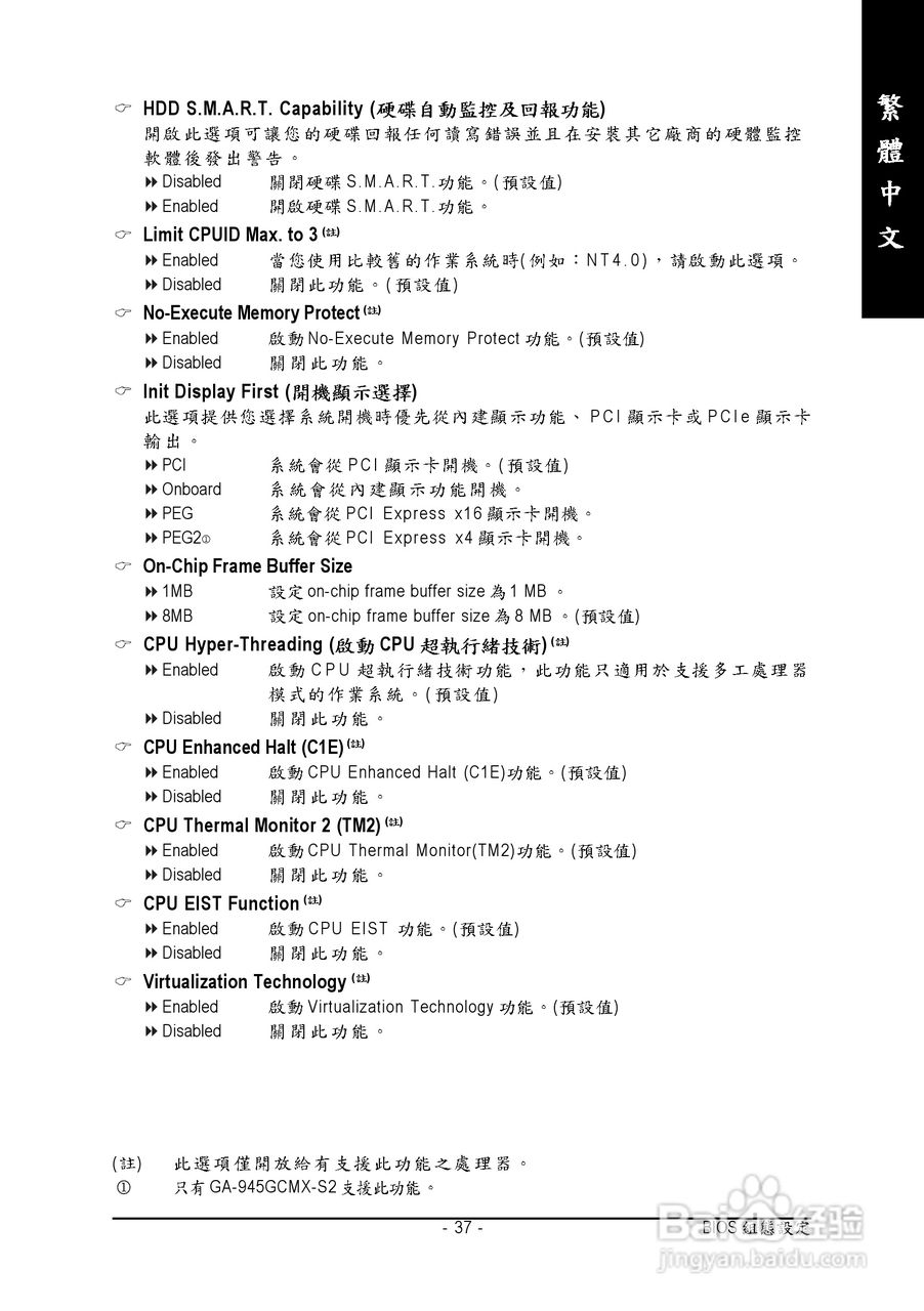 技嘉GA-945GCMX-S2型主板说明书:[4]
