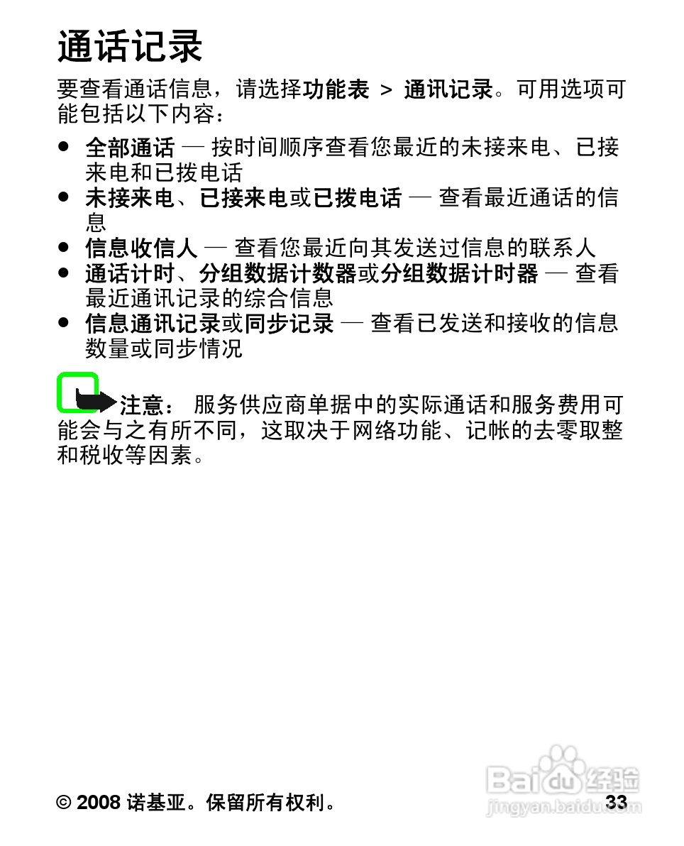 诺基亚5000手机使用说明书:[4]