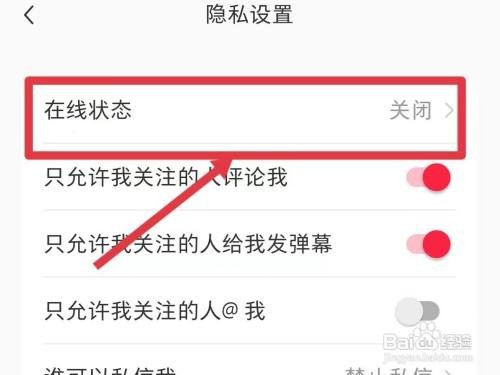 怎么查看小红书的在线状态隐藏