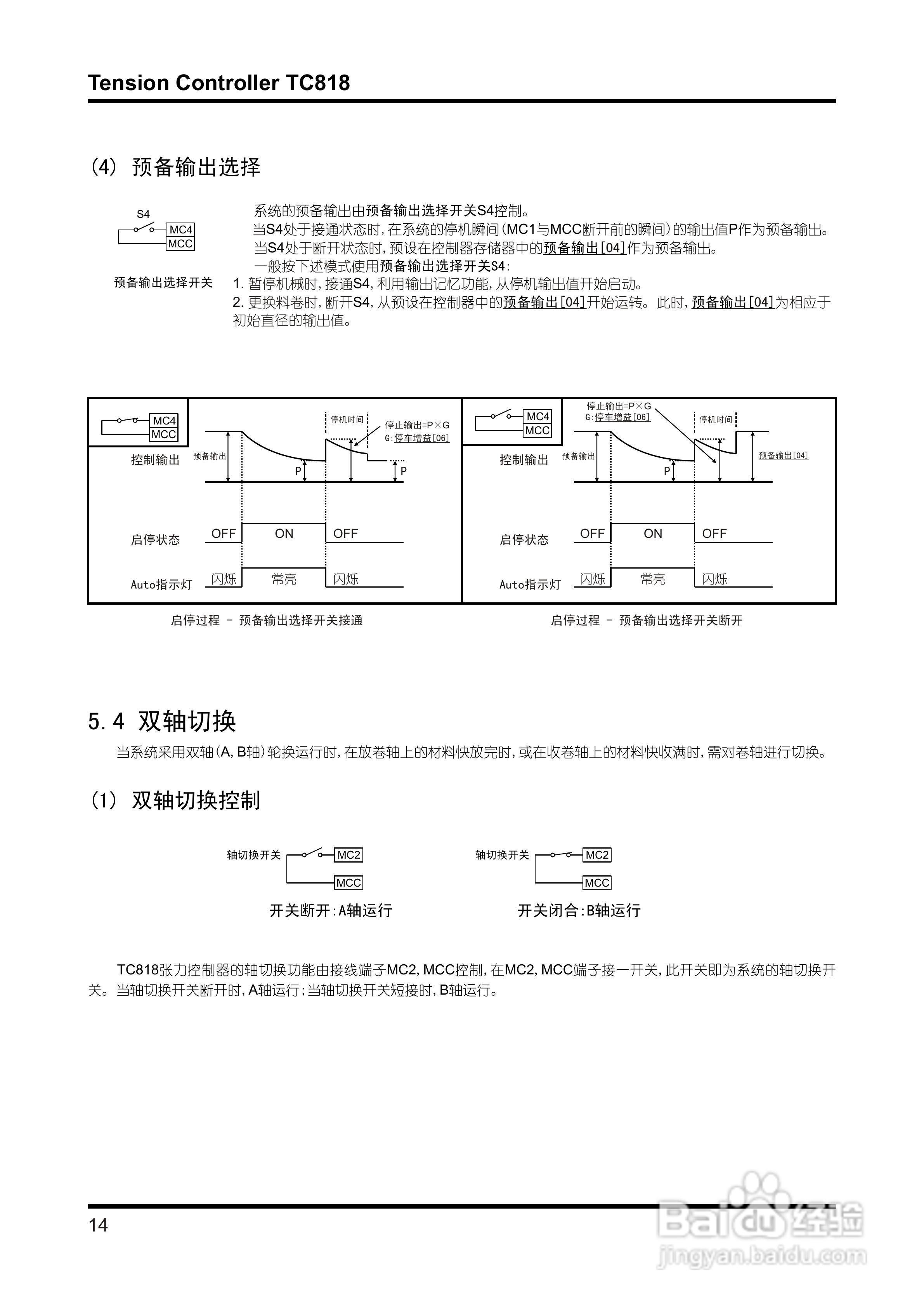 TC818型V1.00张力控制器使用说明书:[2]