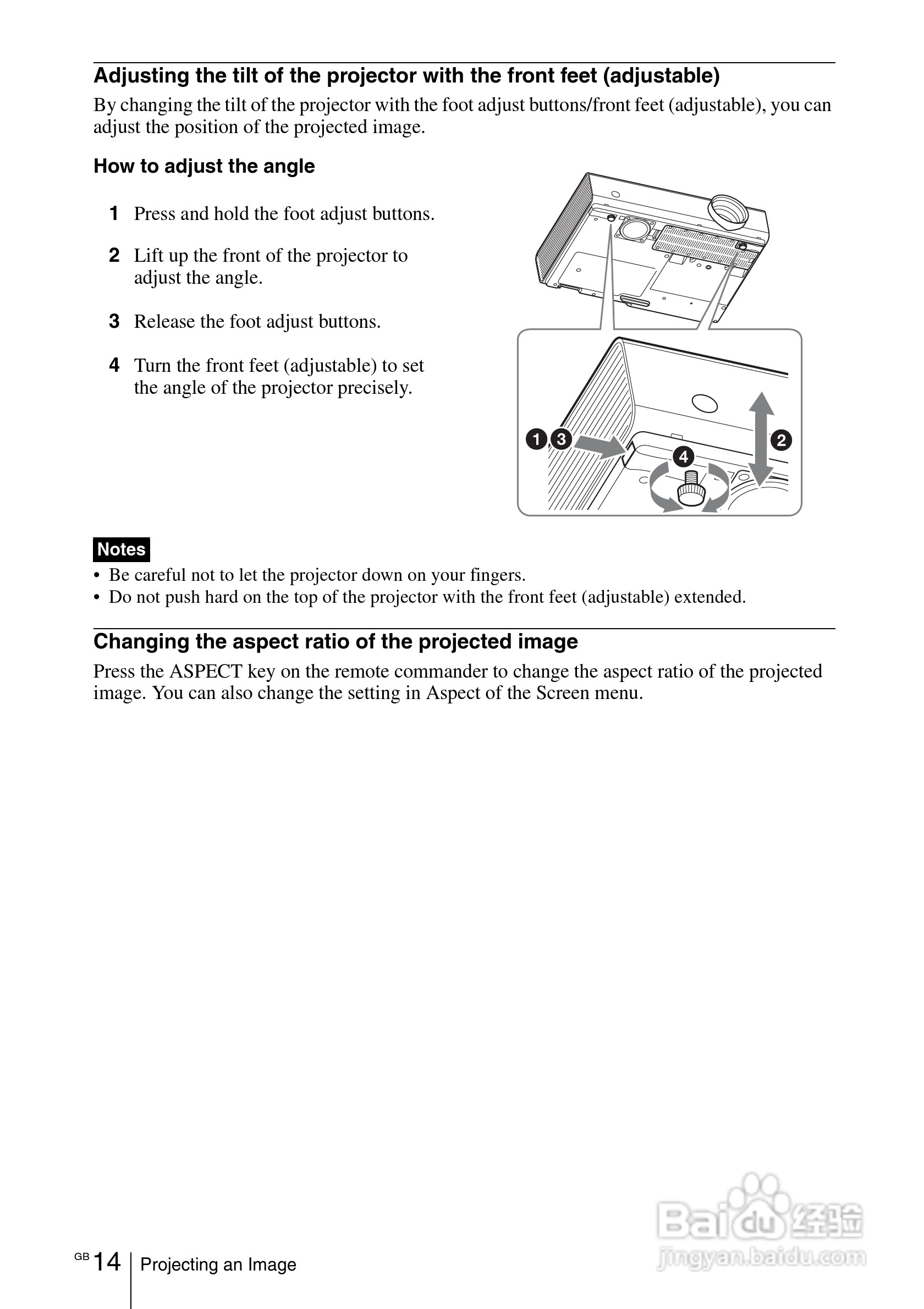 SONY VPL-EW275投影机说明书:[4]