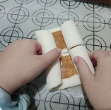 颜值超高——芝麻酱花卷