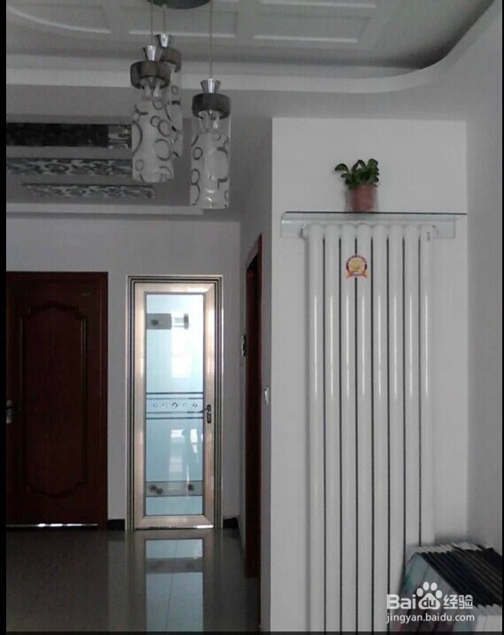 防熏墙玻璃暖气护墙板暖气罩装饰效果图