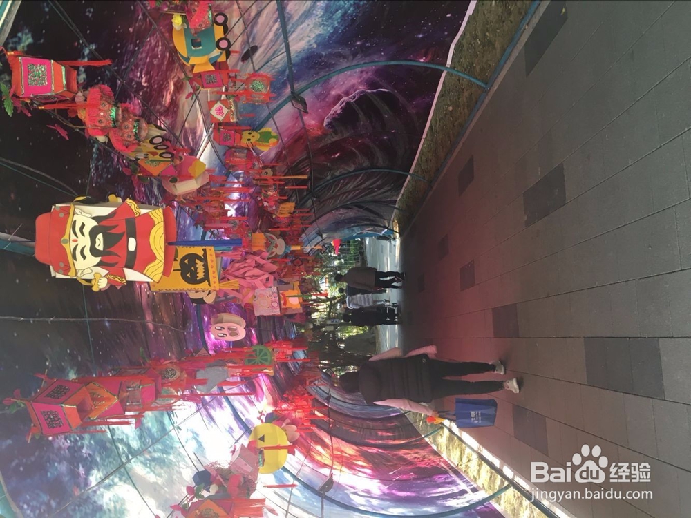 福州温泉公园花灯游