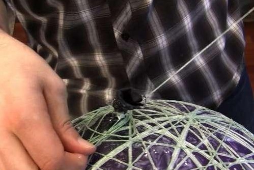 教你做艺术球灯