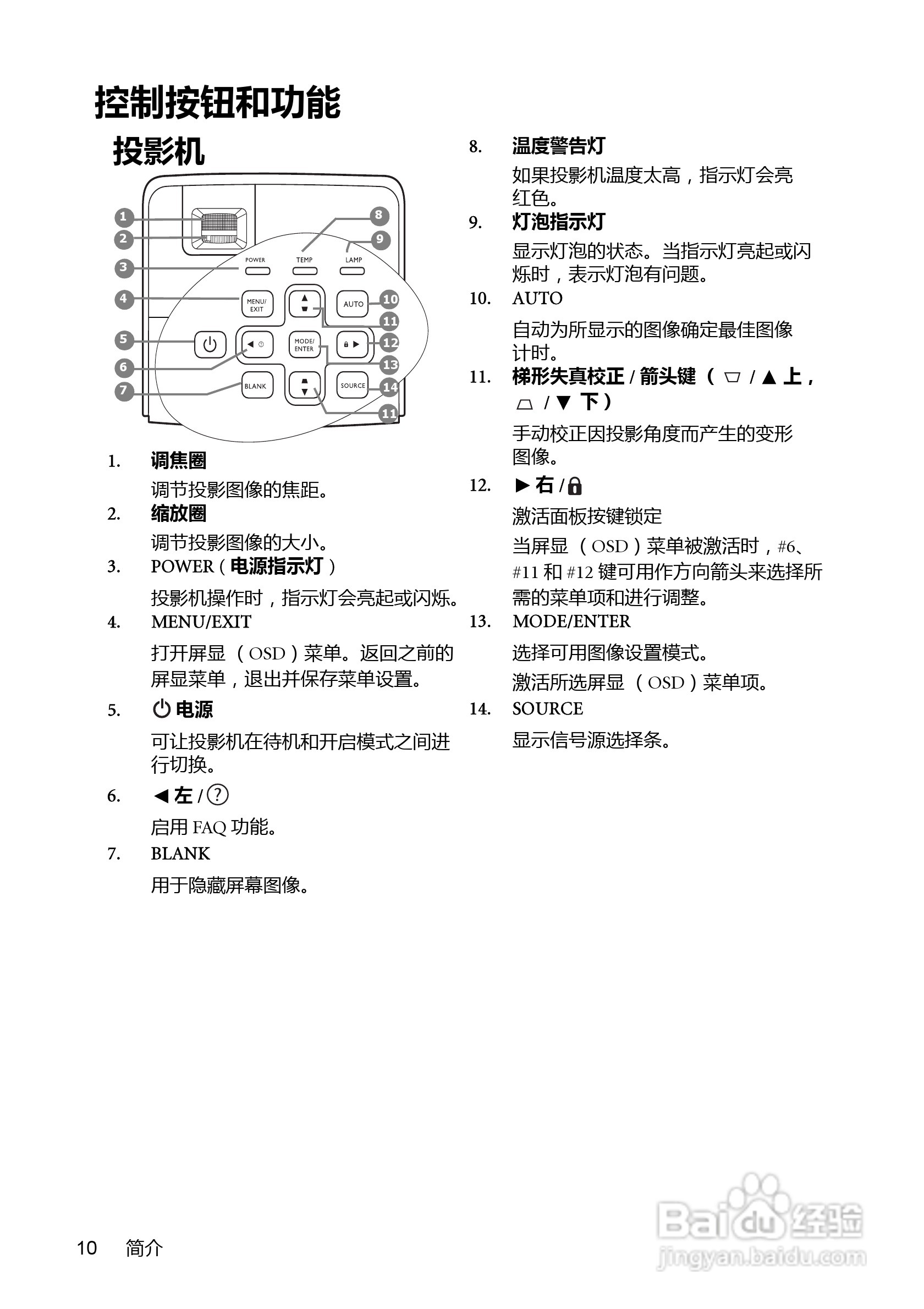 明基MX760投影机使用说明书:[1]