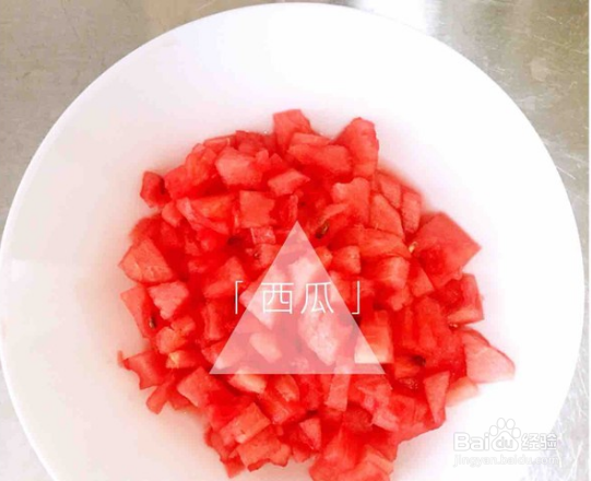 简易西瓜酱的做法