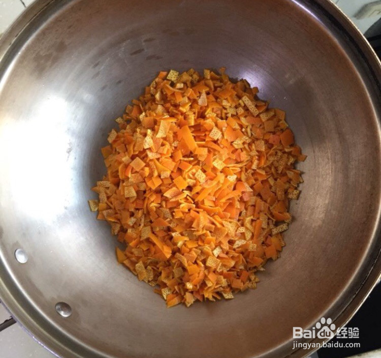 糖渍橙皮的做法