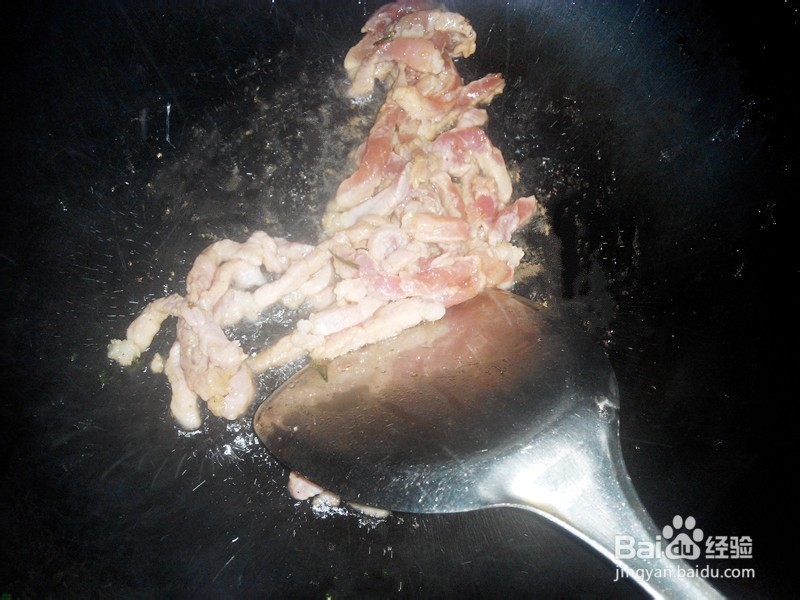 包菜肉丝的家常做法