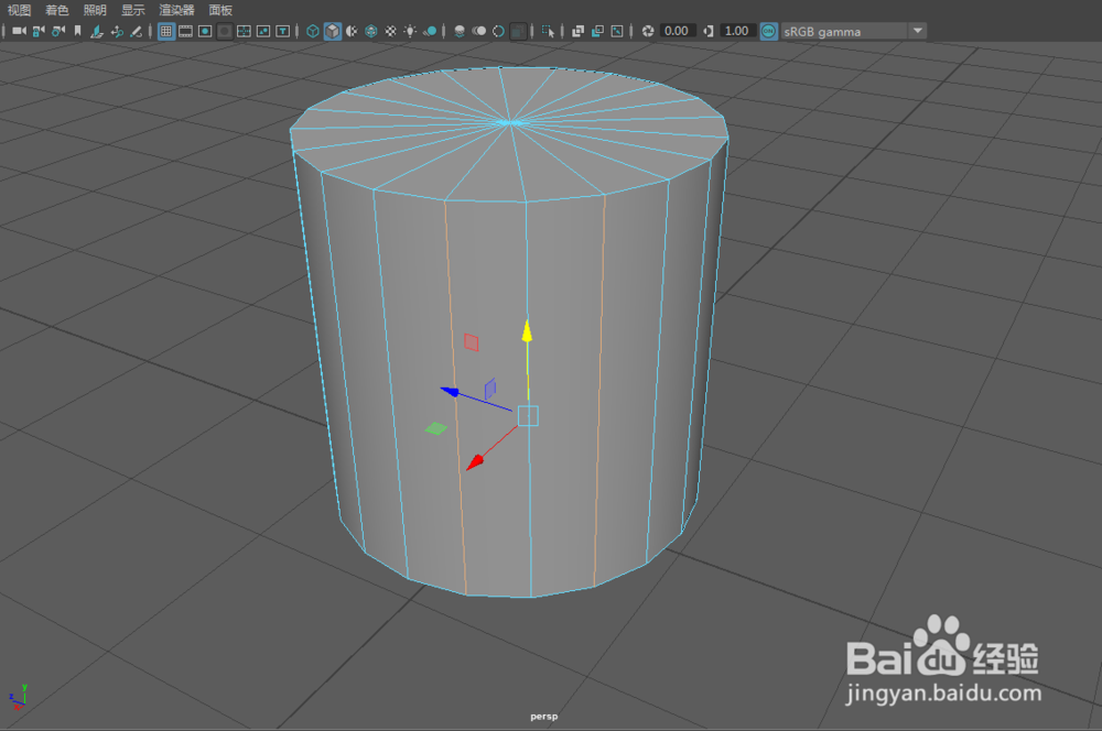 Maya 如何间隔选择循环边