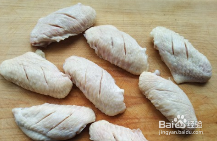 美味的黑椒鸡翅