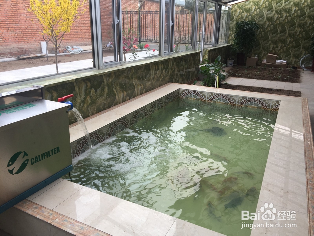 庭院景观鱼池过滤器