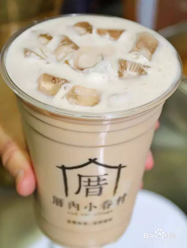 绢豆腐奶茶教程