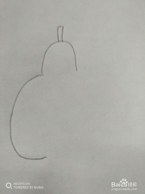 简单的梨子怎么画（七）