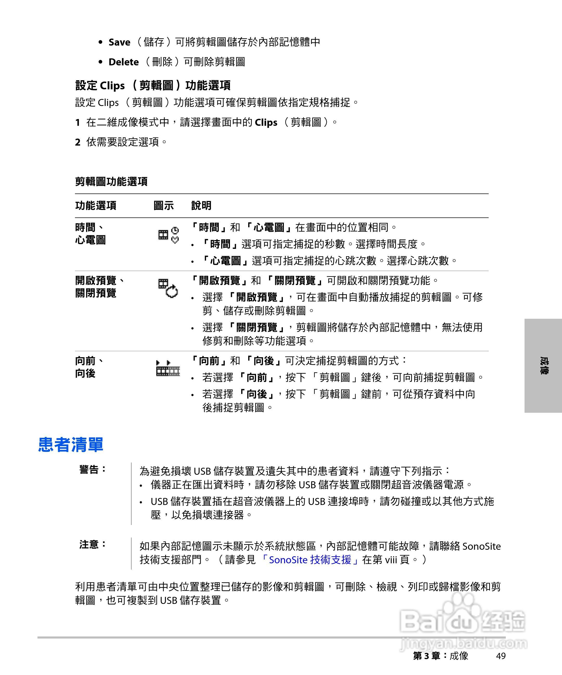 SONOSITE M-TURBO超音波仪器使用手册:[6]