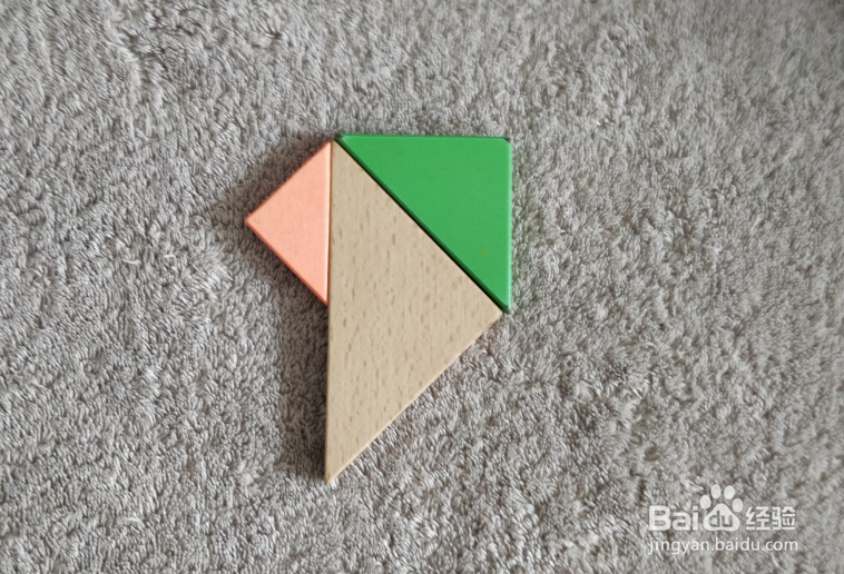 用七巧板怎样拼一只狮子狗?