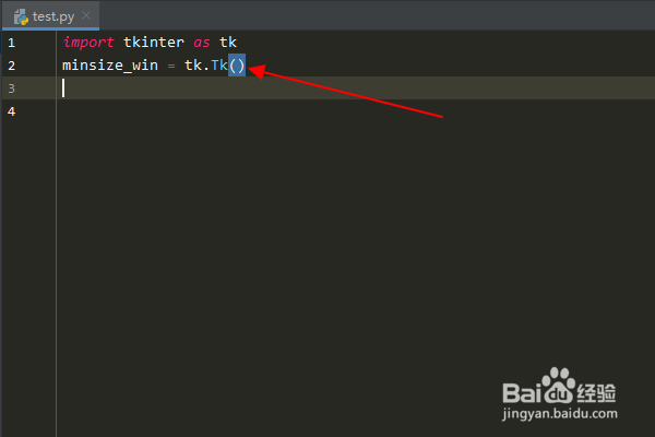 Python编程:怎么设置tkinter窗口最小尺寸