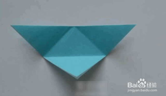 三角形收纳盒的简单折法
