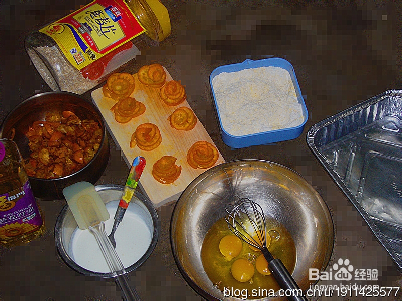 简单也美味--金桔燕麦蛋糕