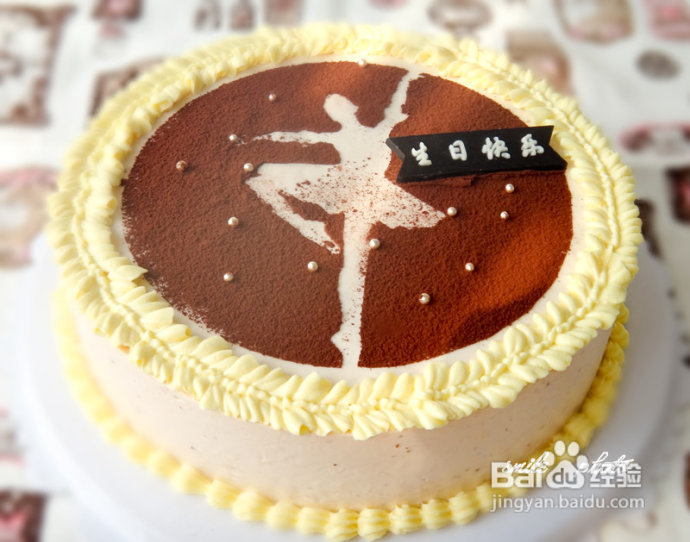 蟠桃献寿迎千寿--贺寿蛋糕&奶油翻糖杯子蛋糕
