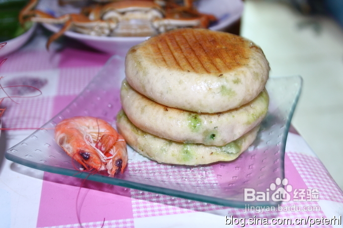 完美搭配的韭菜鸡蛋馅饼