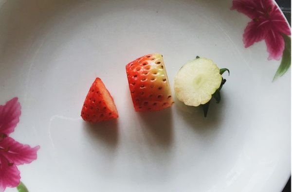 草莓圣诞奶油挞