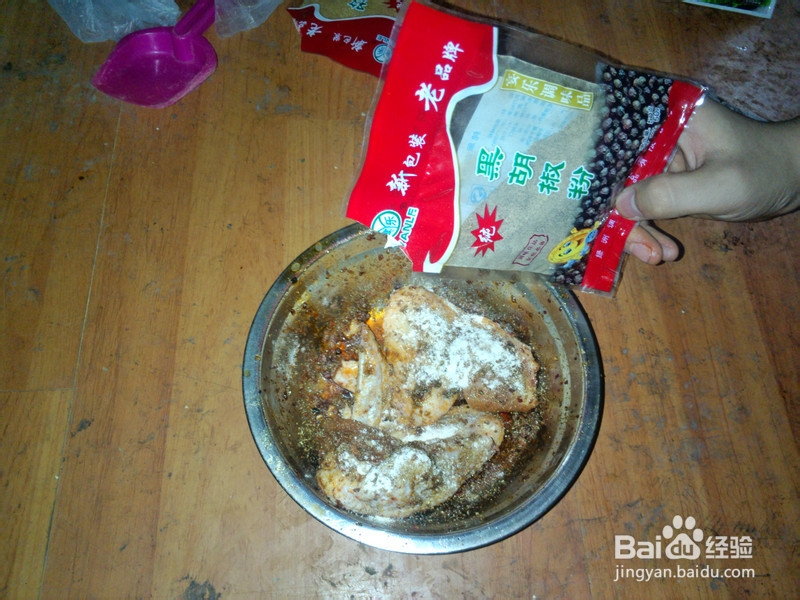 怎样用烤箱做烤鸡翅
