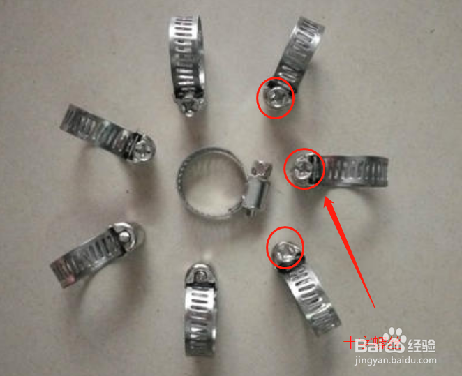 煤气管卡箍安装图解