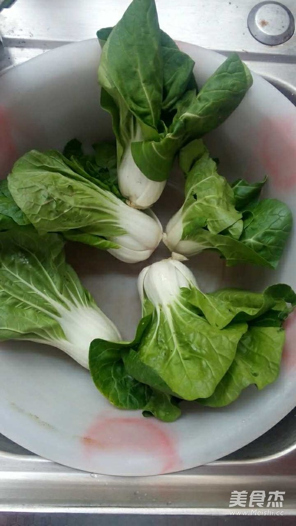 青菜肉汤的做法