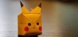 如何折小萌物皮卡丘