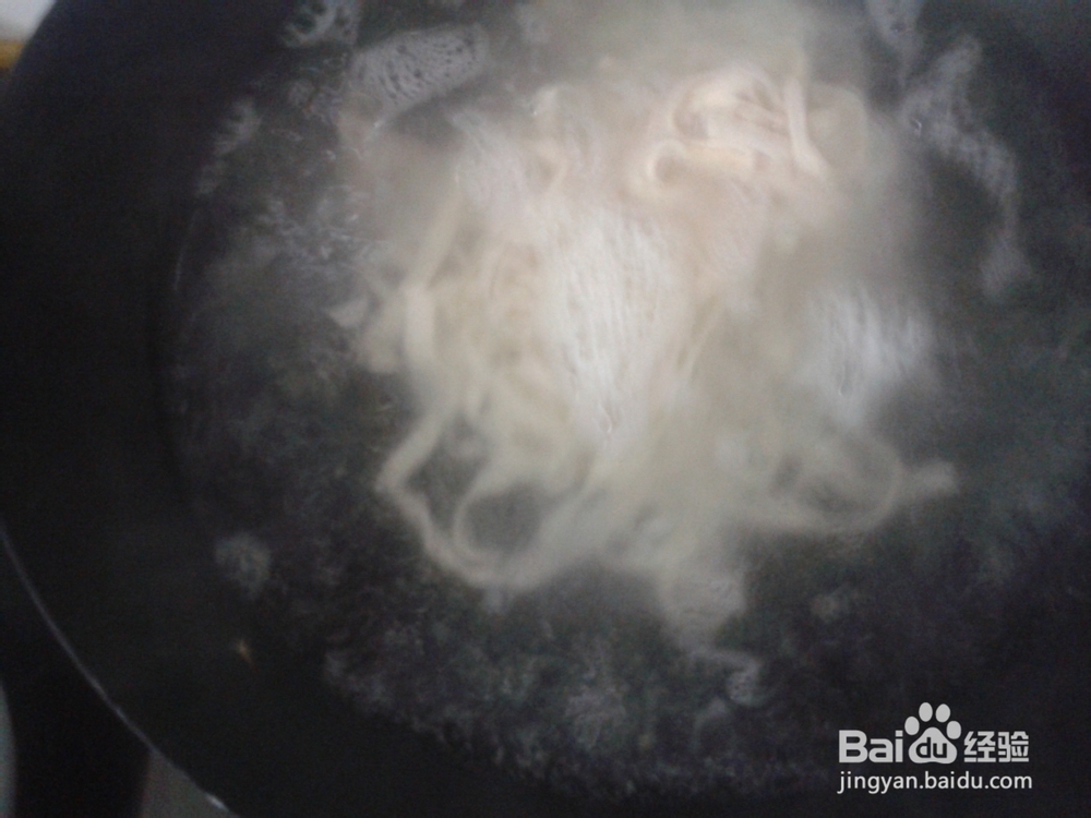 简单易学弹力柔软的手擀面