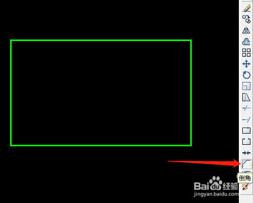 CAD怎样使用倒角工具