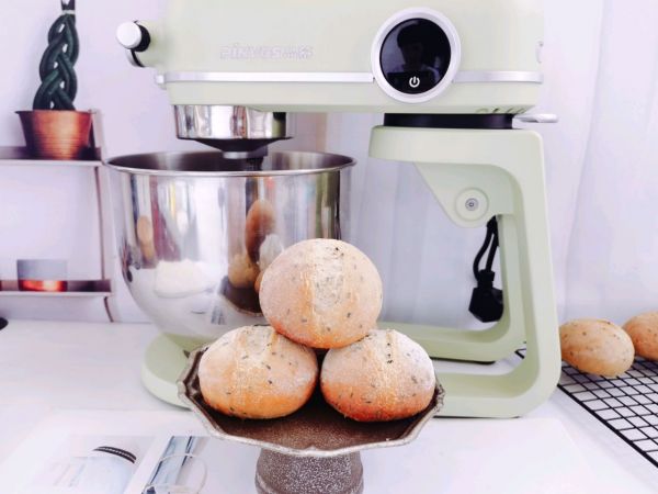 全麦法式芝黑麻球