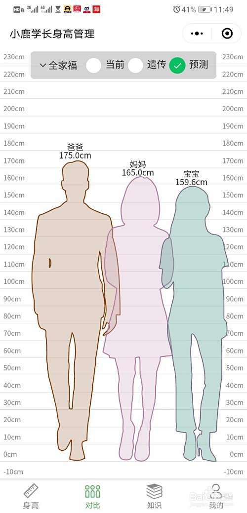 如何使用小程序来管理小孩身高