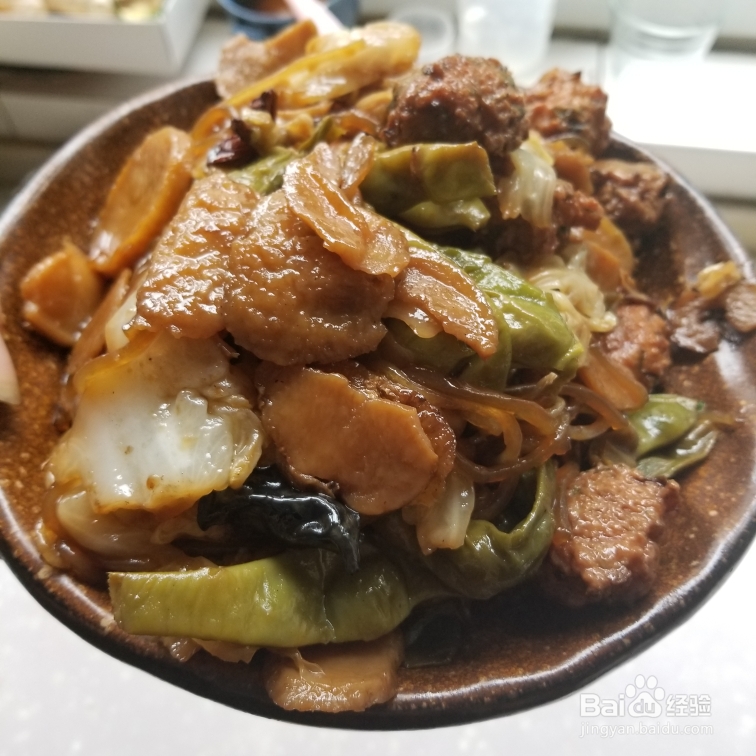 吃光光的豆渣素丸子