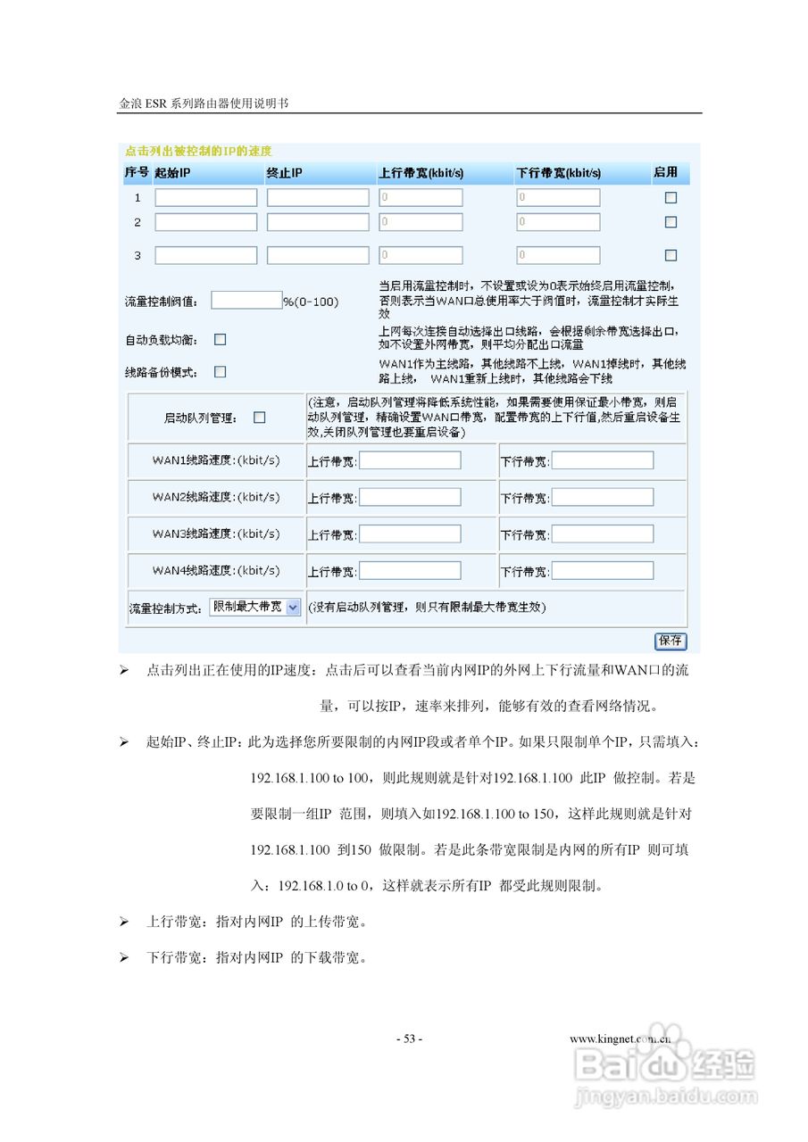 金浪ESR-6400G路由器使用说明书:[6]