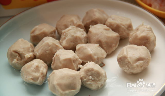 番茄肉丸虾汤的制作方法